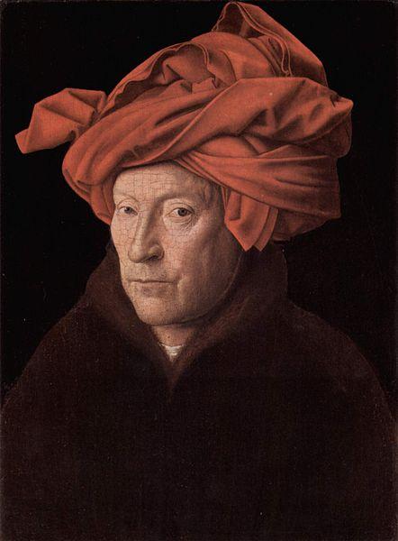 Jan Van Eyck Portrait of a Man Sweden oil painting art